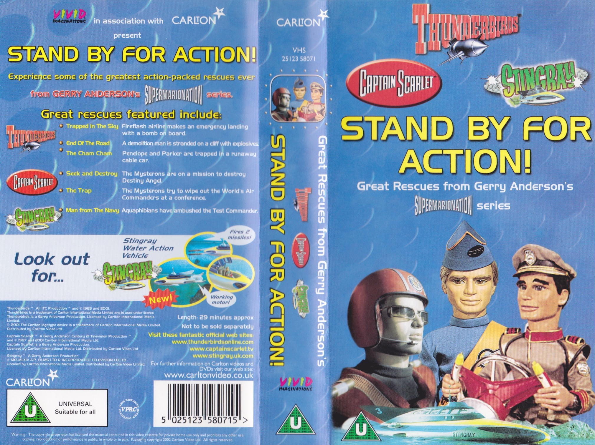 Uk vhs. Stand by for Action 1942.
